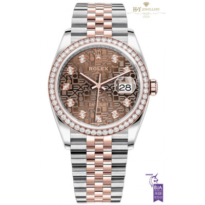Rolex DateJust 36 Two Tone - ref 126281RBR