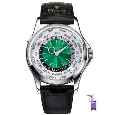 Patek Philippe World Time Mecca Platinum Limited Edition of 150 pieces - ref 5130P-015