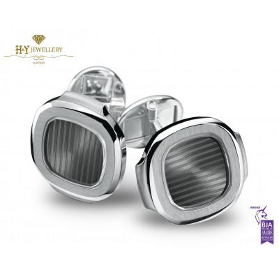 Patek Philippe Nautilus White Gold Cufflinks - ref 205.9057G-010