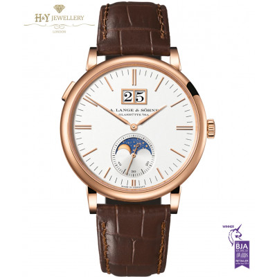 A.Lange & Sohne Saxonia Moon Phase Rose Gold - ref 384.032