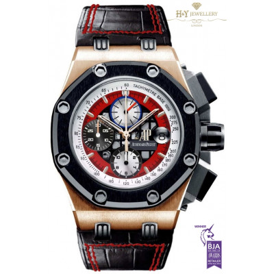 Audemars Piguet Royal Oak Offshore Rubens Barrichello III Rose Gold Limited Edition of 257 pieces - ref 26284RO.OO.D002CR.01