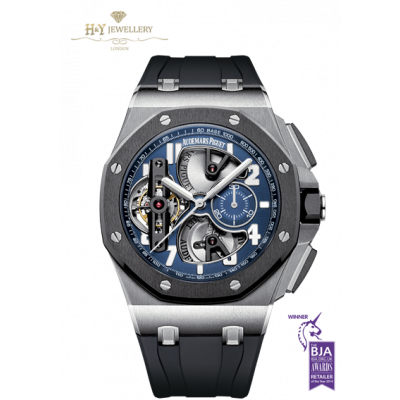 Audemars Piguet Royal Oak Offshore Chronograph Tourbillon Platinum - ref 26388PO.OO.D027CA.01