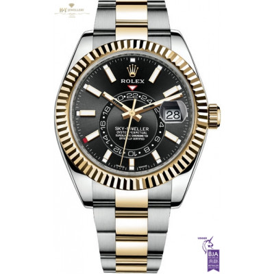 Rolex Sky Dweller Steel & Yellow Gold - Ref 326933