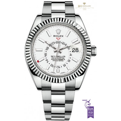 Rolex Sky-Dweller Steel and White Gold - ref 326934