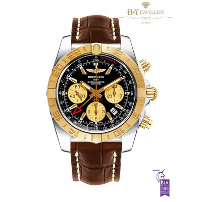 Breitling Chronomat GMT 44 Two Tone - ref CB042012/BB86