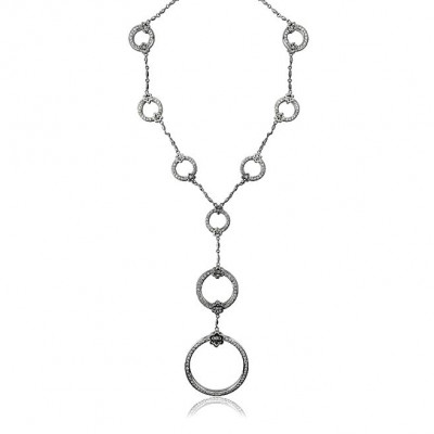 White Gold Diamond Necklace