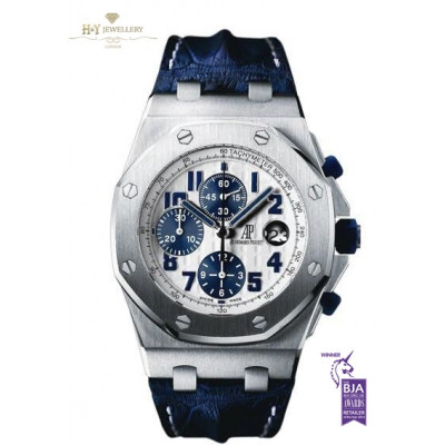 Audemars Piguet Royal Oak Offshore Chronograph Navy Model Steel - ref 26170ST.OO.D305CR.01