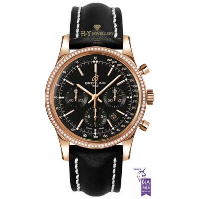 Breitling Transocean Chronograph Rose Gold - ref RB015253/BB16