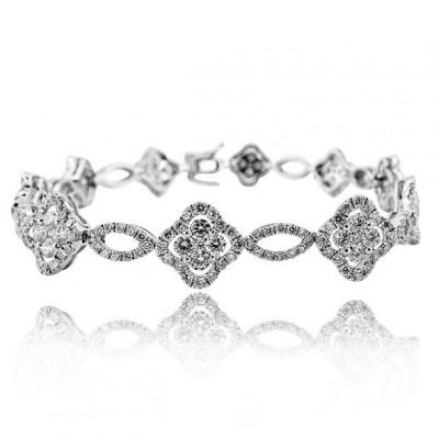 Clover Diamond Bracelet 