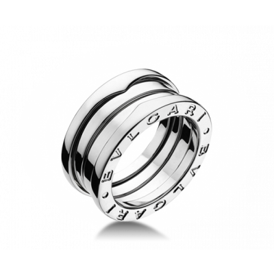 Bvlgari White Gold B.Zero1 Collection Ring 