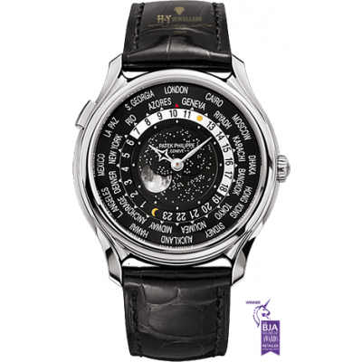 Patek Philippe World time Moon Phase 175th Anniversary White Gold Limited edition of 1300 pieces - ref 5575G-001 [ SEALED ]