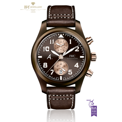 IWC Pilot Chronograph Brown Ceramic The Last Flight Saint Exupery Limited Edition of 170 pieces - ref IW388006