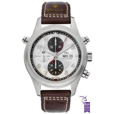 IWC Spitfire Double Chronograph Steel - ref IW371806