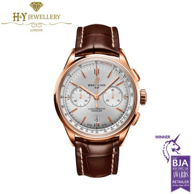 Breitling Premier B01 Chronograph 42 Rose Gold - ref RB0118371G1P1