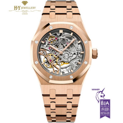 Audemars Piguet Royal Oak Double Balance Wheel Openworked Rose Gold- ref 15467OR.OO.1256OR.01