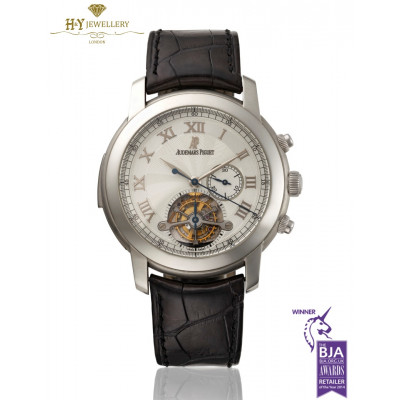 Audemars Piguet Jules Minute Repeater Tourbillon Chronograph Platinum - ref 26050PT.OO.D002CR.01