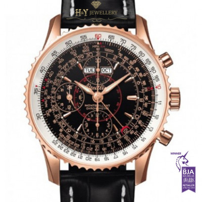  Breitling Montbrillant Datora Yellow gold Limited Edition of 100 pieces- ref K21330