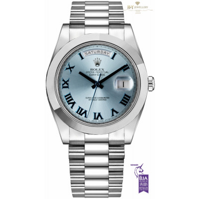 Rolex Day Date II Platinum - ref 218206