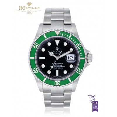 Rolex Green Submariner Steel 50th Anniversary - ref 16610LV
