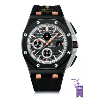 Audemars Piguet Royal Oak Offshore Chronograph ''Pride Of Germany'' Limited Edition of 300 Pieces Black Ceramic - ref 26415CE.OO.A002CA.01