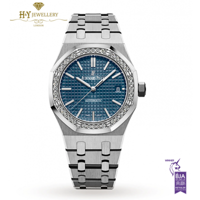 Audemars Piguet Royal Oak Stainless Steel with Factory diamonds - ref 15451ST.ZZ.1256ST.03