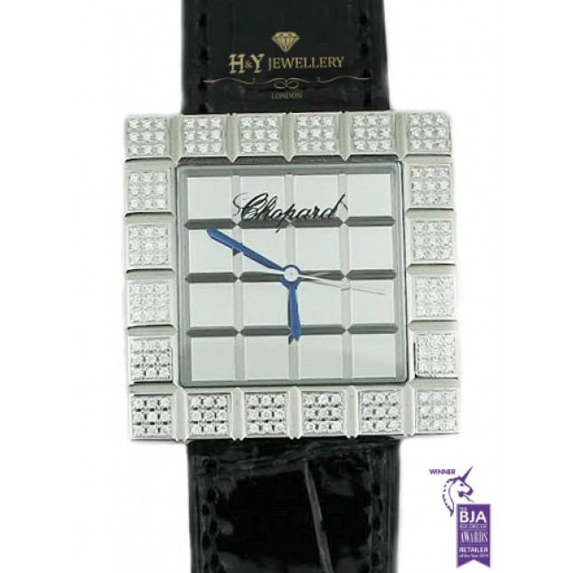 Chopard Montre Ice Cube White Gold with Diamonds ref 136858