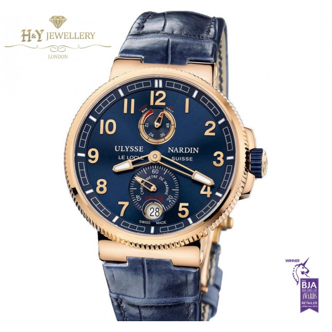 Ulysse Nardin Marine Chronometer Rose Gold - 1186-126