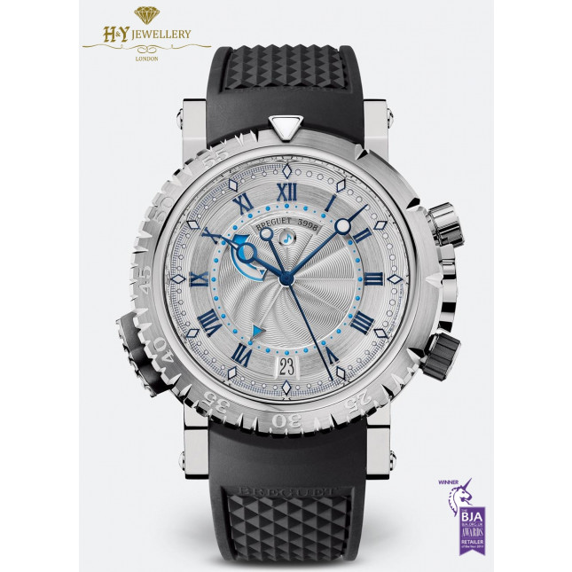Breguet Marine Royale Alarm White gold - ref 5847BB/12/5ZV