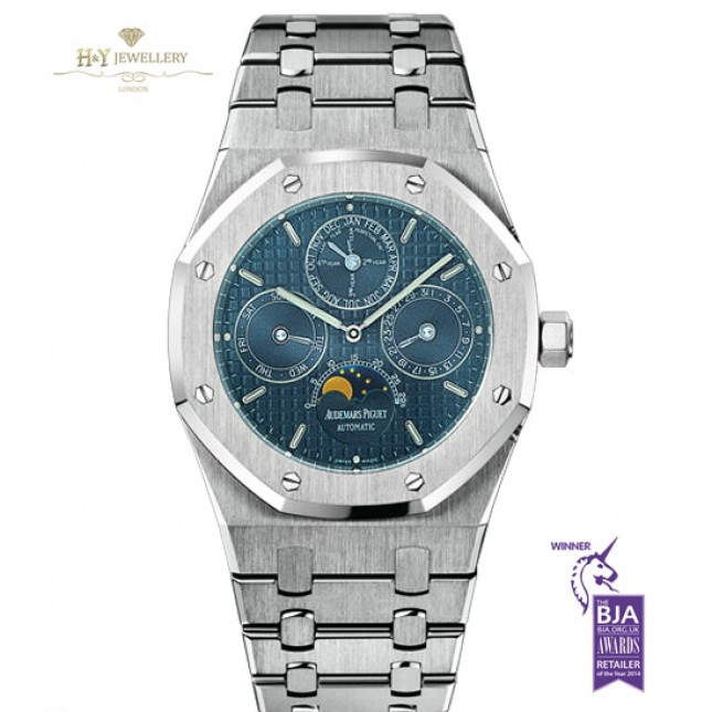 Royal oak deals perpetual calendar steel