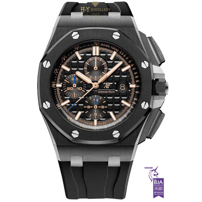 Royal oak deals offshore black ceramic