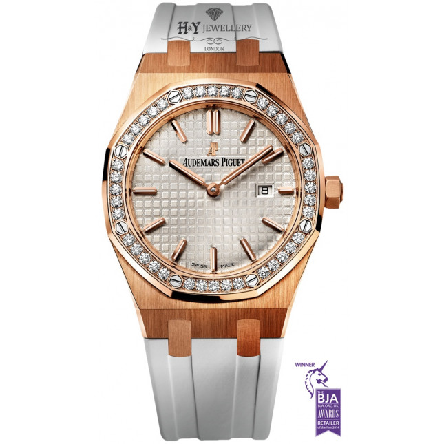 Audemars Piguet Royal Oak Quartz Rose Gold - ref 67651OR.ZZ.D010CA.01