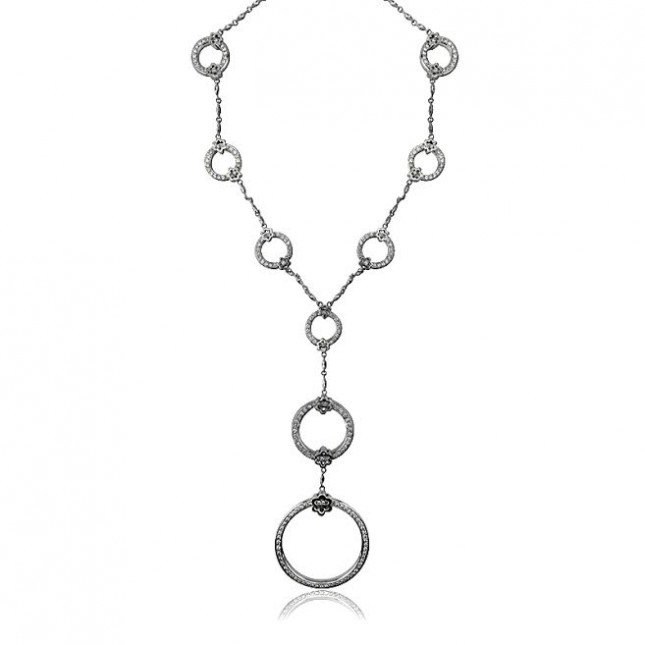 White Gold Diamond Necklace