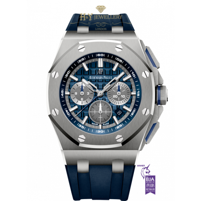 Royal oak offshore chronograph blue hotsell