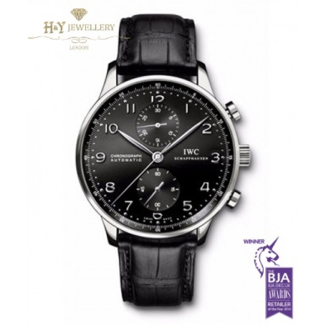 IWC Portuguese Chronograph Steel - ref IW371447