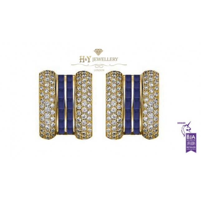 Chopard La Strada Yellow Gold Earrings 