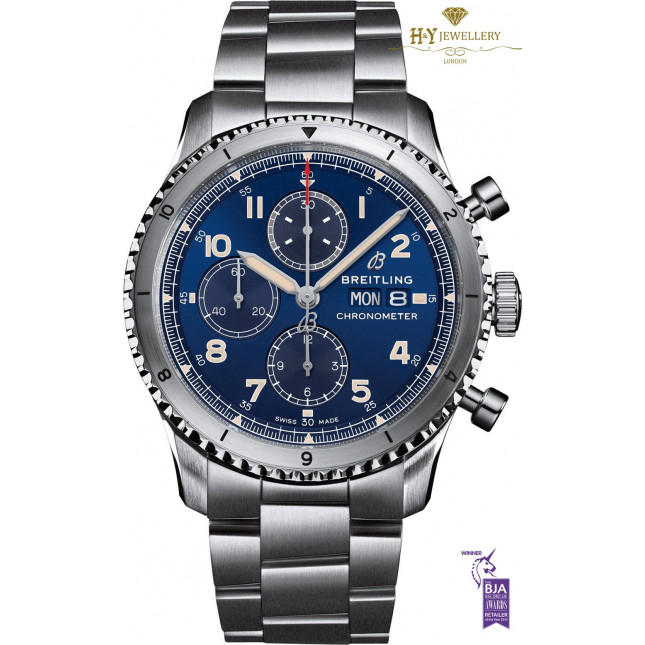 Breitling Aviator 8 Chronograph Stainless Steel  - ref A13316101C1A1