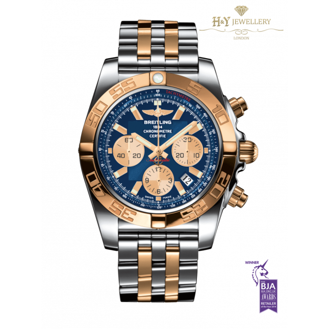 Breitling chronomat 2 tone deals
