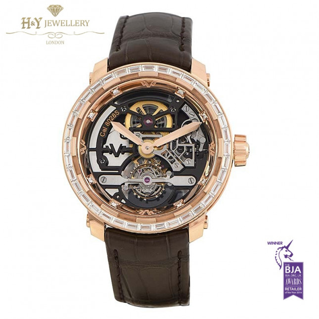 DeWitt Twenty-8-Eight Skeleton Tourbillon Rose Gold