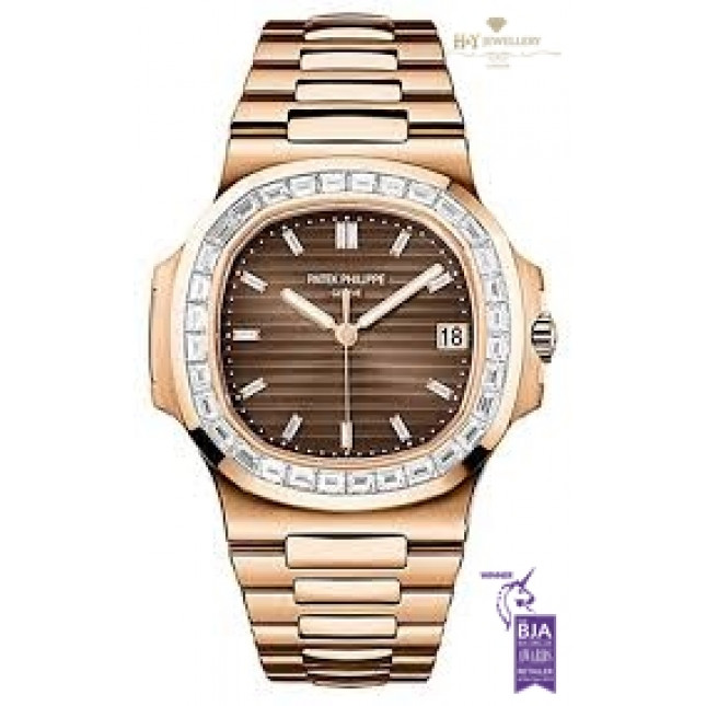 Patek Philippe Nautilus Rose Gold with Diamonds ref 5723 1R 010