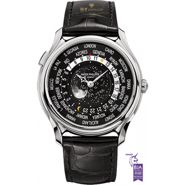 Patek Philippe World time Moon Phase 175th Anniversary White