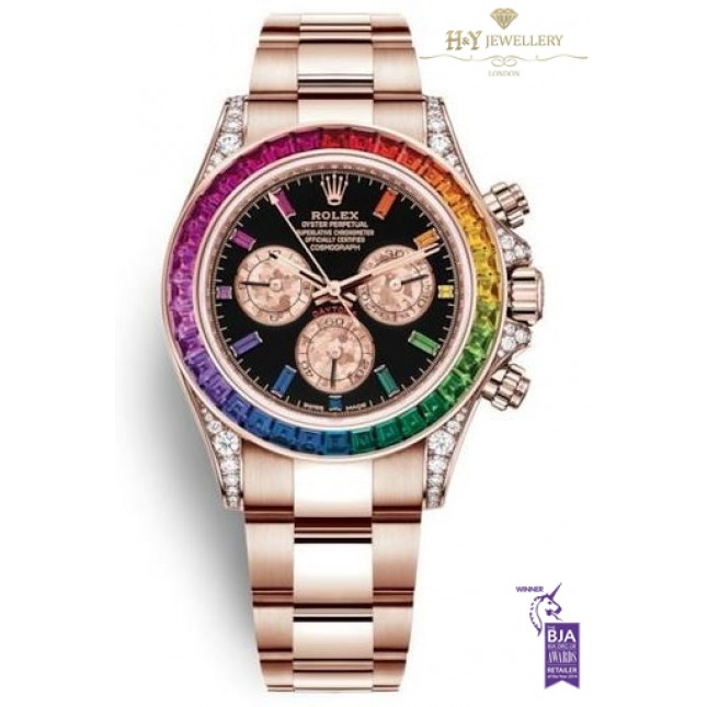 Rolex daytona rainbow everose gold price outlet