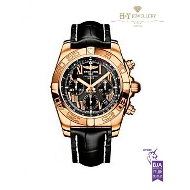 Breitling chronomat rose gold sales