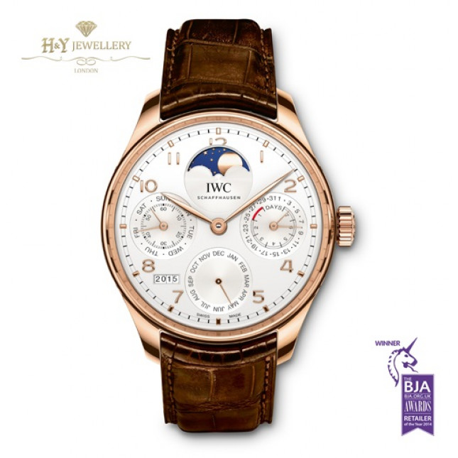 IWC Portugieser Perpetual Calendar Rose Gold Ref 503302