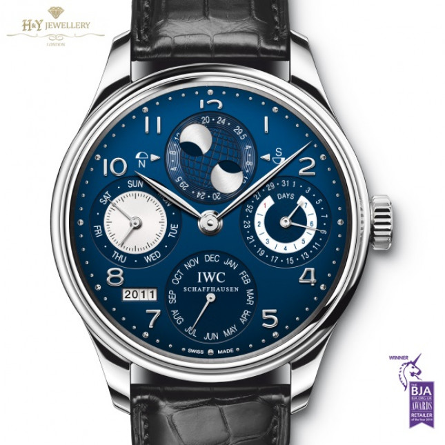 IWC Portugieser Perpetual Calendar White Gold ref 503203
