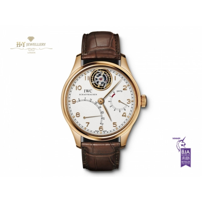IWC Portuguese Tourbillon Retrograde Mystery Rose Gold - ref IW504402 [ LIMITED EDITION OF 500 ]