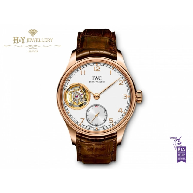 IWC Portuguese Tourbillon Hand Wound Rose gold ref IW546302