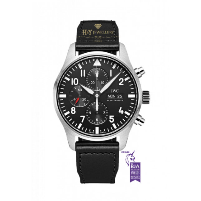 IWC Pilot's Watch Chronograph Steel - ref IW377709