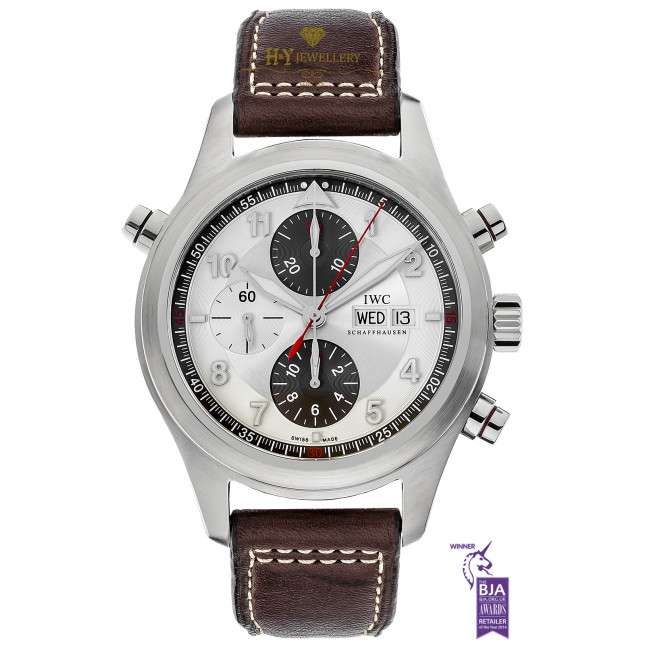 IWC Spitfire Double Chronograph Steel - ref IW371806