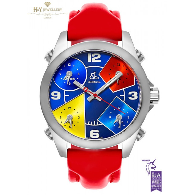Jacob and co 5 on sale time zone watch price