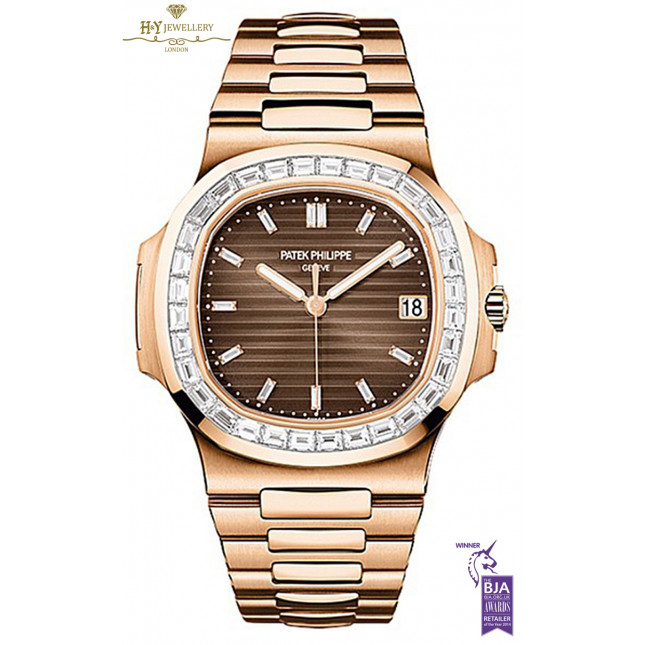 Patek Philippe Nautilus Rose Gold with Diamonds - ref 5723/1R-010